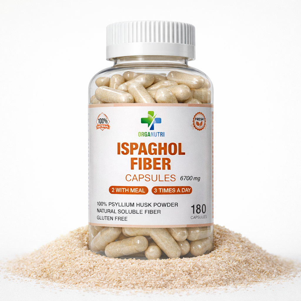 Ispaghol Fiber Capsules - 6700 mg